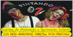 Equipe de Animação e Recreação de Festa Infantil - Pintando o 7 !